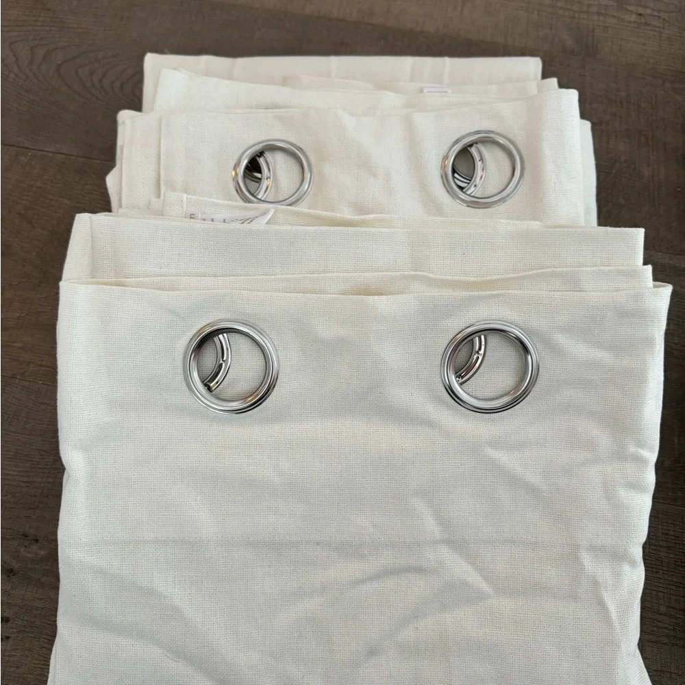 West Elm Extra Tall Grommet Curtain Panels